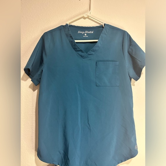 Easy Stretch Dark Green color Scrub Set Size Small - Picture 2 of 8